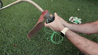 Stihl FS45 - Line Trimmer/Whipper Snipper - How to Feed Line