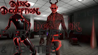 DARK DECEPTION CHAPTER 5 EVERY ENEMY + ABILITIES!!! DD Theories