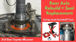 Rear Axle Rebuild + Seal Replacement - 3rd Gen Toyota 4runner