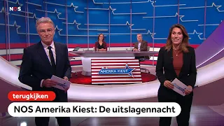 TERUGKIJKEN: De Amerikaanse verkiezingen, de uitslagennacht