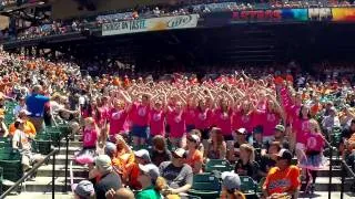 Mother's Day Flashmob Dance at Oriole Park