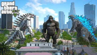 Godzilla vs. Kong Movie Remake ( GTA V Mods )