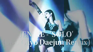 Jennie-'Solo' ( SBS Gayo Daejun Remix)