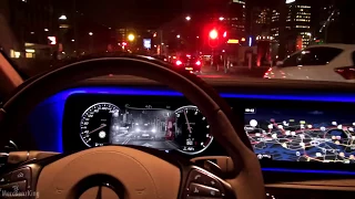 2017 Mercedes S Class - Special Gadget S350 d Long AMG Drive Review Night City S Klasse