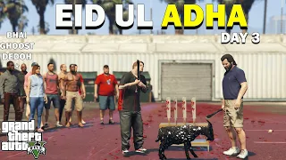 QURBANI DAY 3 | EID UL ADHA | BAKRA EID | GTA 5 GAMEPLAY | MANDI EP#6 | Real Life Mods #103 |TOPDESI