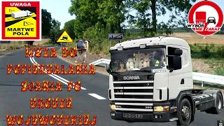 █▬█ █ ▀█▀ MUZA DO POPIERDALANIA SCANIA EURO 3 BEZ KONTROLI TRAKCJI PO DRODZE WOJEWODZKIEJ