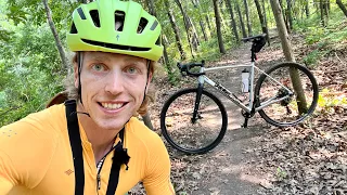 Riding my local MTB Trails on a Gravel Bike