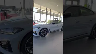 BMW i4 M50 delivery