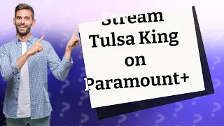 Where can I watch Tulsa King Season 1 Episode 1?