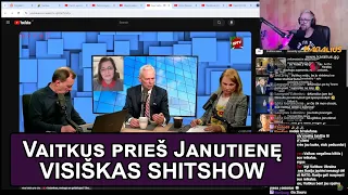 Vaitkus prieš Janutienę. Visiškas CHAOSAS ir rėkavimai vienas ant kito 😂 | Karalius Reaguoja