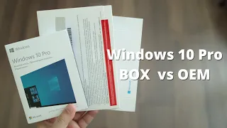 Windows 10 PRO BOX vs OEM ► что купить? чем отличаются? + скидка 10% для подписчиков!