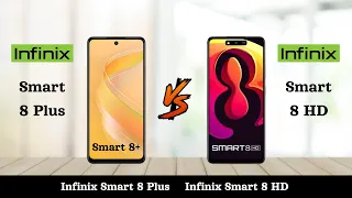 Infinix Smart 8 Plus Vs Infinix Smart 8 HD - Full Comparison 2024