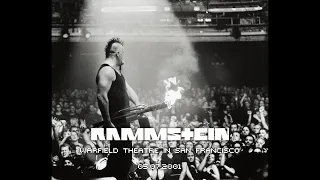 Rammstein live 05.07.2001 @ Warfield Theatre, San Francisco