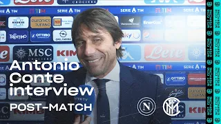 NAPOLI 1-3 INTER | ANTONIO CONTE EXCLUSIVE INTERVIEW: "We must keep playing like this" [SUB ENG]