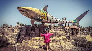 Lostplace Aqua Water Park mit Haien auf Fuerteventura gefunden! Parque de abandonado Corralejo