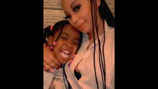 Kelly Khumalo beats her daughter exchanging love