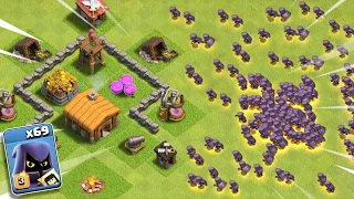 Mass Head Hunters vs Every Town Hall! - Clash of Clans