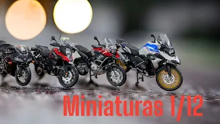 Miniaturas de Motos BMW GS Honda Suzuki e muitas outras escalas 1/18 e 1/12 Loja Evolution