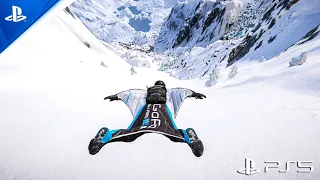 STEEP (PS5) EXTREME Wingsuit Gameplay | Ultra Realistic Graphics [4K 60FPS]