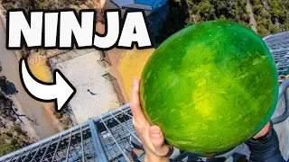 FRUIT NINJA in REAL LIFE from 45m!