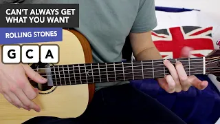 You Can't Always Get What You Want - Rolling Stones - Beginners Guitar Lesson