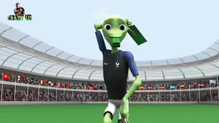 El Chombo - FIFA 2018⚽ Dame Tu Cosita (offical ) New Alien Frog Challenge CrazyU1