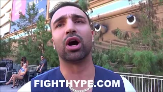 PAULIE MALIGNAGGI CONFRONTS JOE CORTEZ ABOUT MCGREGOR SPARRING; TELLS HIM "TELL THE TRUTH"