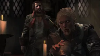 Assassin's Creed Black Flag: Edward Kenway and Charles Vane mourn the death of Edward Thatch