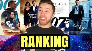 All 5 Daniel Craig James Bond Movies Ranked Worst to Best | No Time to Die Review