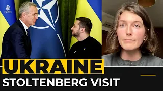 Zelenskyy tells NATO chief: ‘Invite Ukraine into the alliance’