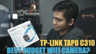 TPLINK - TAPO C310 CCTV Camera Unboxing & Short Review