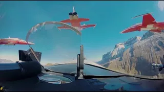 Mit der Patrouille Suisse über die Axalp I VR-Video