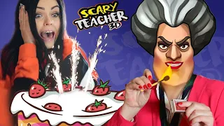 СТРАШНАЯ Учительница 3D В Реальной Жизни В ДОМЕ! Что Придумала Scary Teacher 3D