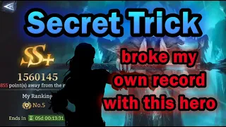 Secret Trick SS+ score WITHOUT a lord | Arbiter of Frost | Watcher of Realms