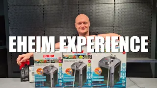 Eheim Expiriens 150 250 350 Filtry kubełkowe Unboxing & Test