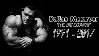 R.I.P DALLAS MCCARVER "THE BIG COUNTRY" | TRIBUTO