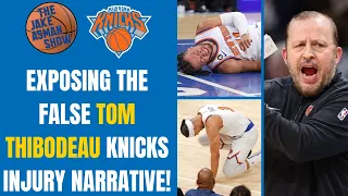 ESPN Host DESTROYS the false New York Knicks Injury narrative about Tom Thibodeau!