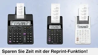 CASIO-Rechner verbessern die Arbeitseffizienz!