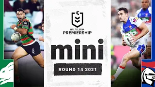 Johnston hat-trick lifts Rabbitohs over Knights | Match Mini | Round 14, 2021 | NRL