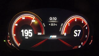 2017 BMW 520d (G30) 0-200 km/h