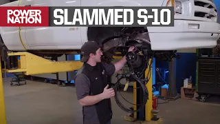 Dropping The Chevy S-10 Suspension with Air Bags - Music City Trucks S3, E9