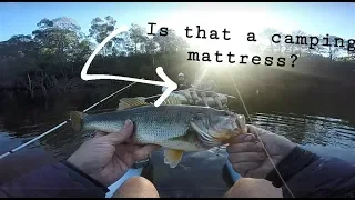 Pisces Predator Kickboat vs Intex Camping Mattress!