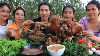 Wow yummy cooking pork crispy with chili sauce recipe in my family