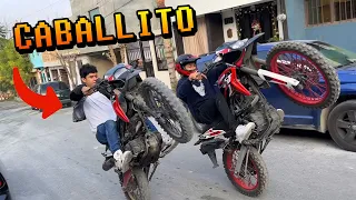 L3V4NTAND0 LA MOTO EN UNA LLANTA(*TERRMINA MAL*)//Dani Universe//