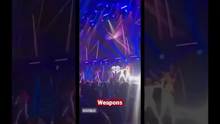 Ava Max preforming “Weapons” live for the first time at the Jingle Ball Tour!