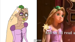 Disney Tangled   Rapunzel Cartoon When Will My Life Begin Tangled Drawing Meme