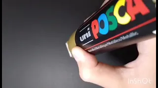 Jumbo size Posca marker activation  #satisfying #posca