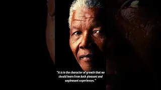 An Inspiring and Motivational Quote by Nelson Mandela. Part 12