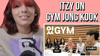 Visiting JYP to work out with ITZY [ GYM JONG KOOK] | REACTION