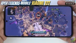 Xiaomi 12T test game Apex Legends Mobile APM | Dimensity 8100 Ultra